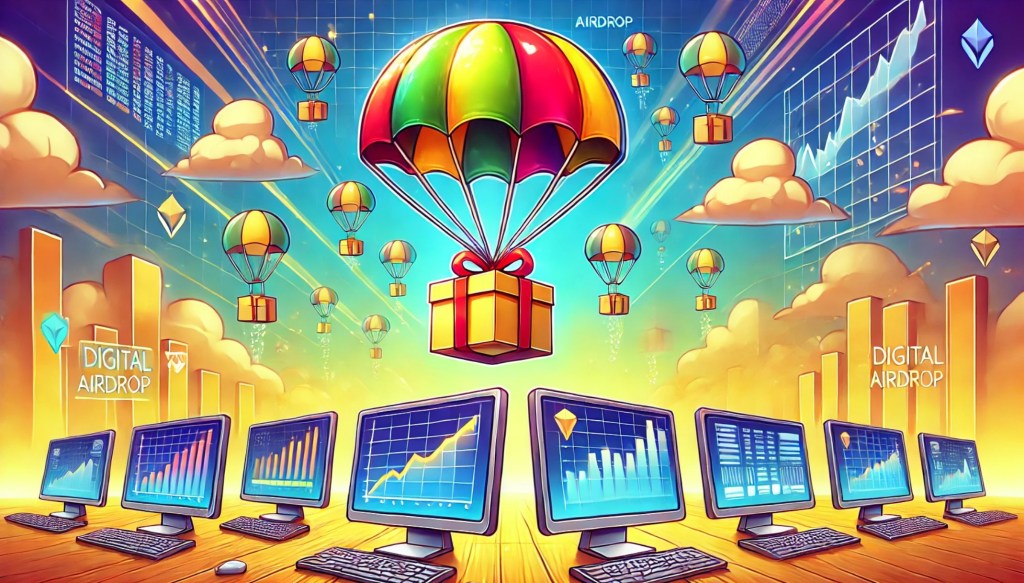 Decentralized Finance airdrops