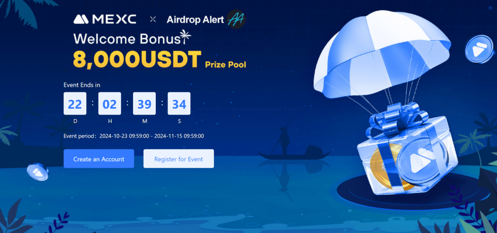 MEXC x Airdrop Alert