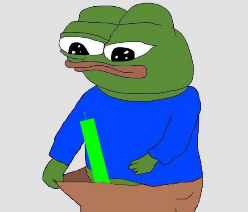 PEpe green dildo