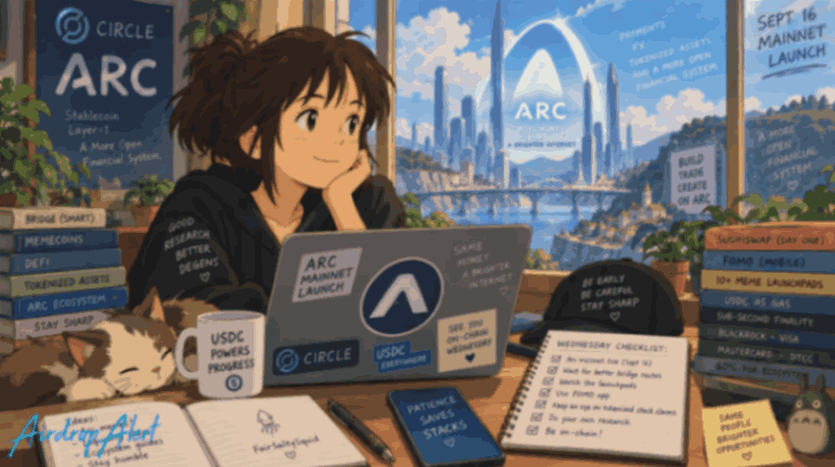 arc mainnet launch september 16