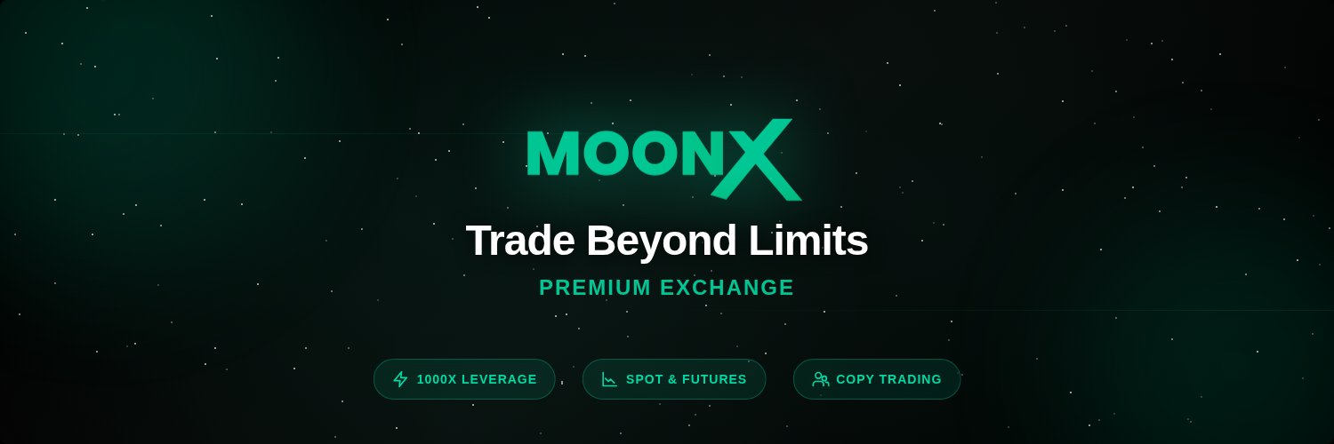 MoonX: Up to ,000 Welcome Rewards + Airdrop Coming Soon