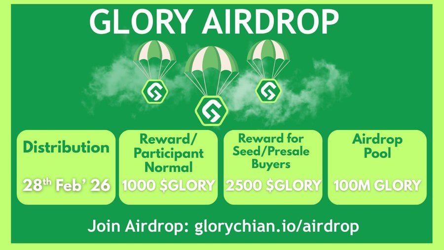 Glorychain Airdrop