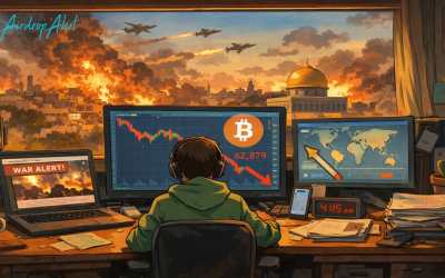 Iran Attacked: Israel Strikes Back, Regional War Expands, and Bitcoin Reacts