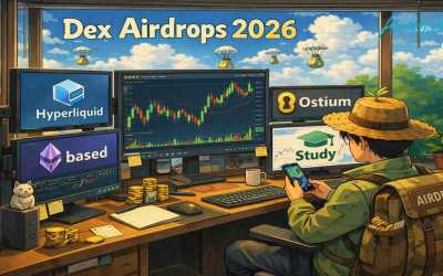 DEX Airdrops 2026: The Best Opportunities While the Market Is Quiet