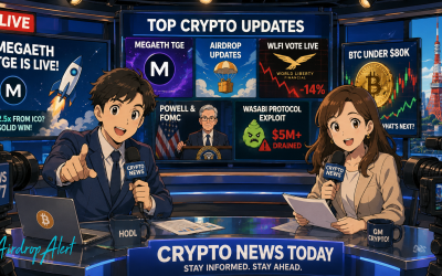 MegaETH TGE Goes Live: Airdrop Updates, WLFI Chaos, Powell Speaks and Wasabi Explodes
