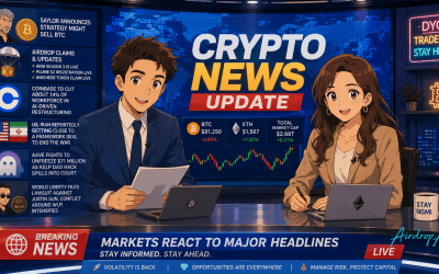 Saylor Selling BTC? Markets React as Crypto News Turns Volatile Again