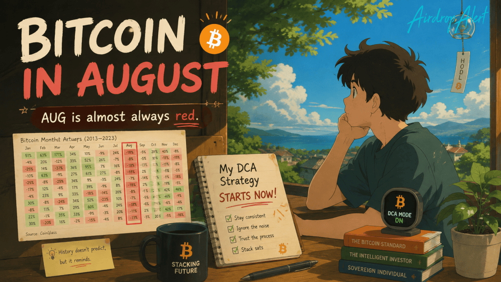 Bitcoin August: Why My Favorite Month Is Bitcoin's Worst - Airdrop Alert