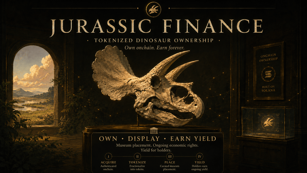 Jurassic Finance: Tokenized Fossils Yield